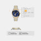 Everett Men Automatic Blue Dial Chronograph Stainless Steel Watch ME3275