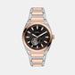Everett Men Automatic Black Dial Analog Stainless Steel Watch ME3277