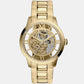 Men Automatic Gold Dial Analog Stainless Steel Watch ME3280