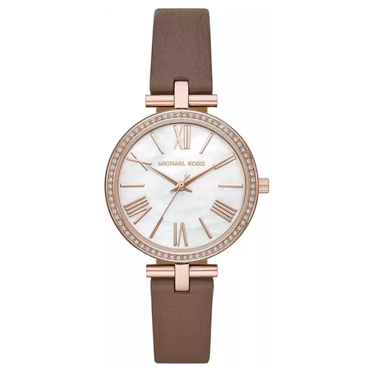 Michael Kors Women Leather Maci Wrist Watch MK2832
