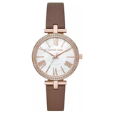 Michael Kors Women Leather Maci Wrist Watch MK2832