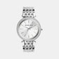 Darci Women Quartz Silver Dial Analog Stainless Steel Watch MK3190