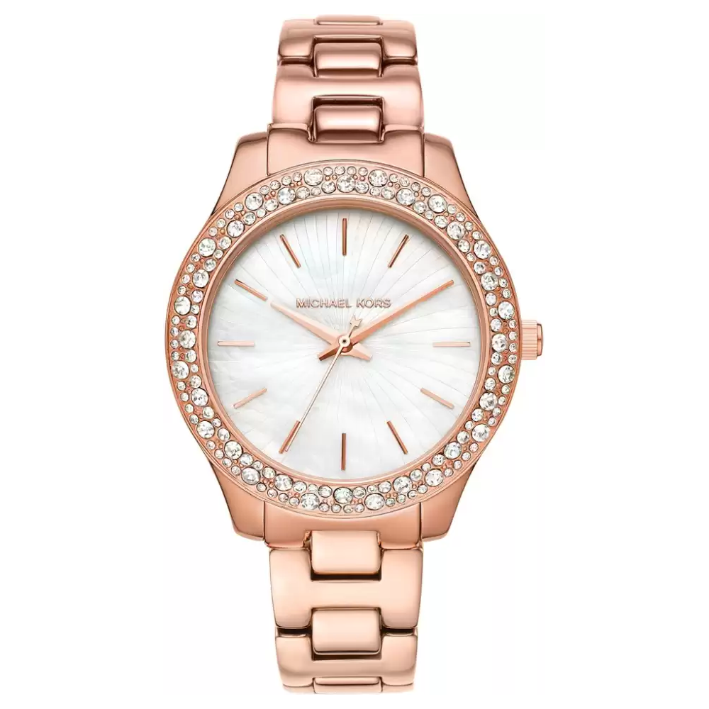 Michael Kors Women Stainless Steel Liliane Wrist Watch MK4557