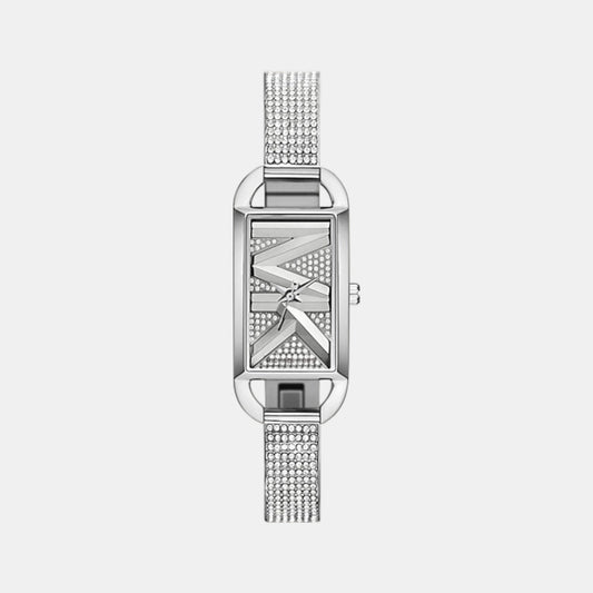 Mk Empire Women Quartz Silver Dial Analog Stainless Steel Watch MK4841