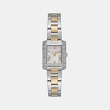 Emery Women Quartz Mother Of Pearl Dial Analog Stainless Steel Watch MK4882