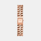Darrington Women Quartz Pink Dial Analog Stainless Steel Watch MK4908