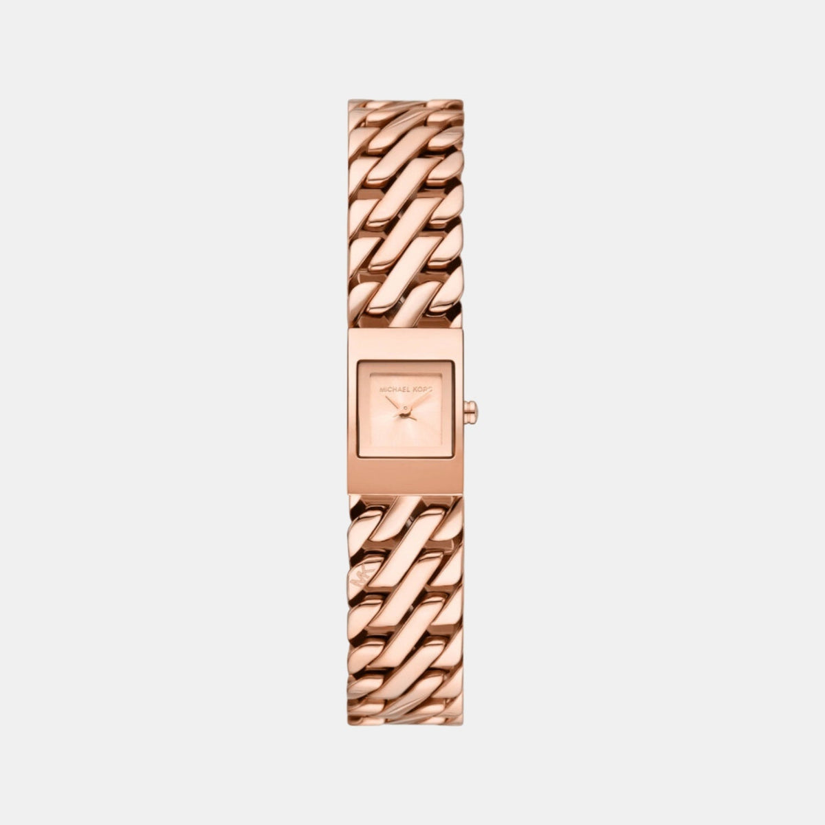 Darrington Women Quartz Pink Dial Analog Stainless Steel Watch MK4908