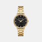 Pyper Women Quartz Black Dial Analog Stainless Steel Watch MK4916