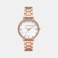 Pyper Women Quartz White Dial Analog Stainless Steel Watch MK4917