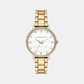 Pyper Women Quartz White Dial Analog Stainless Steel Watch MK4919