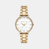 Pyper Women Quartz White Dial Analog Stainless Steel Watch MK4919