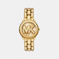 Phoebe Women Quartz Gold Dial Analog Stainless Steel Watch MK4923