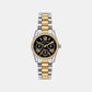 Lexington Women Quartz Black Dial Analog Stainless Steel Watch MK4925