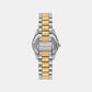 Lexington Women Quartz Black Dial Analog Stainless Steel Watch MK4925