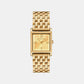 Georgie Women Quartz Gold Dial Analog Stainless Steel Watch MK4934