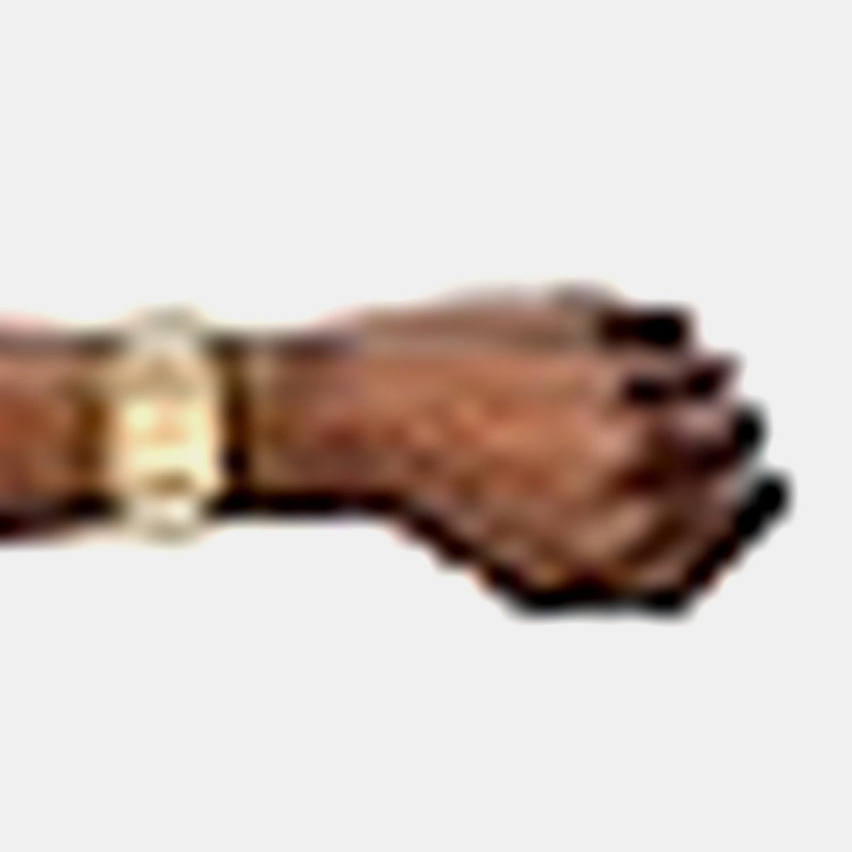 Georgie Women Quartz Gold Dial Analog Stainless Steel Watch MK4934
