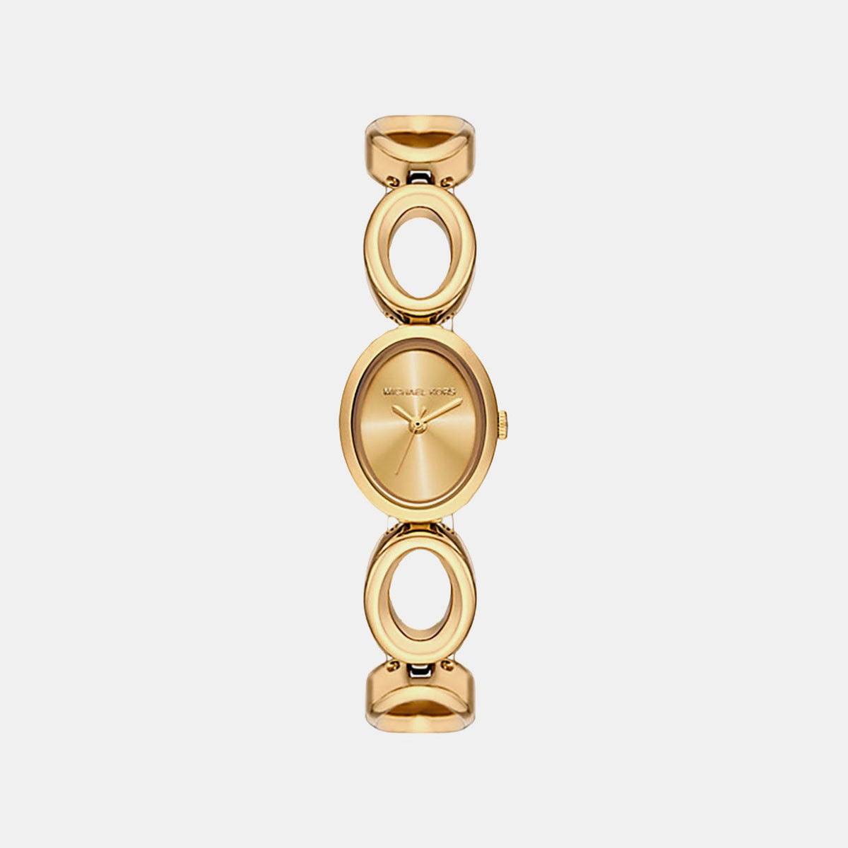 Maude Women Quartz Gold Dial Analog Stainless Steel Watch MK4957