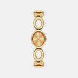 Maude Women Quartz Gold Dial Analog Stainless Steel Watch MK4957