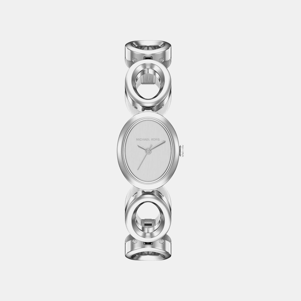 Maude Women Quartz Silver Dial Analog Stainless Steel Watch MK4958