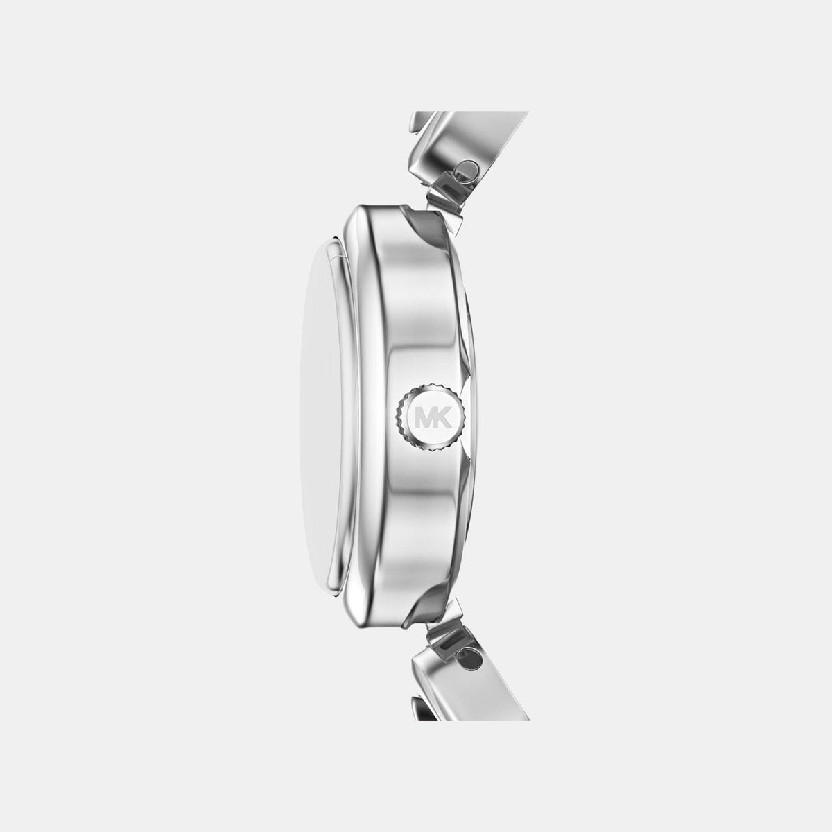 Maude Women Quartz Silver Dial Analog Stainless Steel Watch MK4958