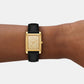 Essex Women Quartz Gold Dial Analog Stainless Steel Watch MK4965