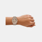 Lexington Women Quartz Nude Dial Chronograph Ceramic Watch MK4970