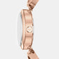 Maude Women Quartz Rose Gold Dial Analog Stainless Steel Watch MK4981