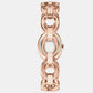 Maude Women Quartz Rose Gold Dial Analog Stainless Steel Watch MK4981