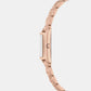 Essex Women Quartz Rose Gold Dial Analog Stainless Steel Watch MK4998