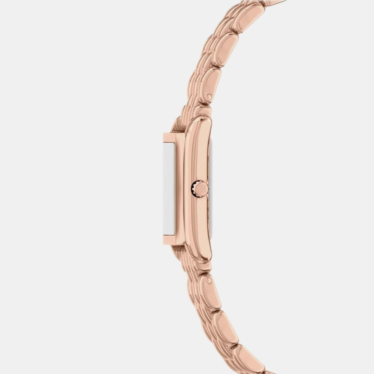 Essex Women Quartz Rose Gold Dial Analog Stainless Steel Watch MK4998