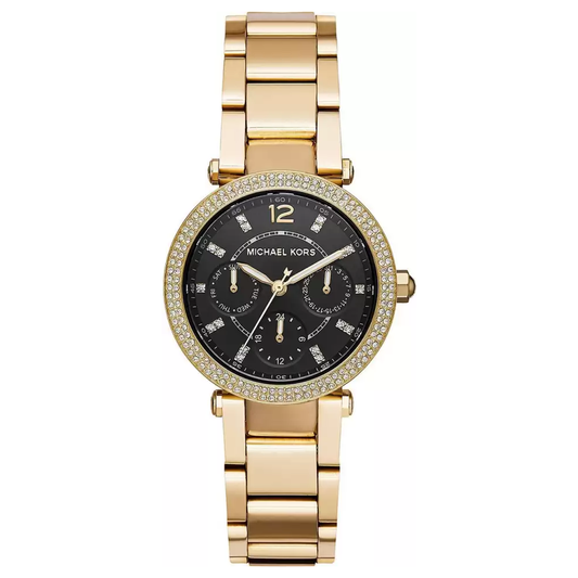 Michael Kors Women Stainless Steel Mini Parker Wrist Watch MK3790