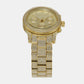 Runway Women Quartz Gold Dial Chronograph Stainless Steel Watch MK7435