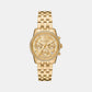 Bryant Women Quartz Gold Dial Chronograph Stainless Steel Watch MK7530