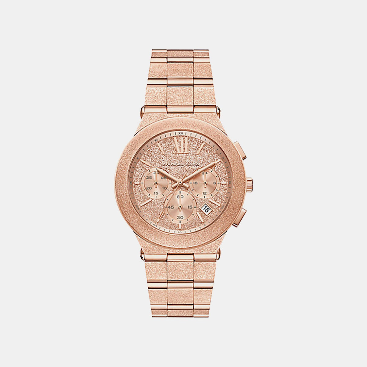 Billie Women Quartz Rose Gold Dial Analog Stainless Steel Watch MK7557