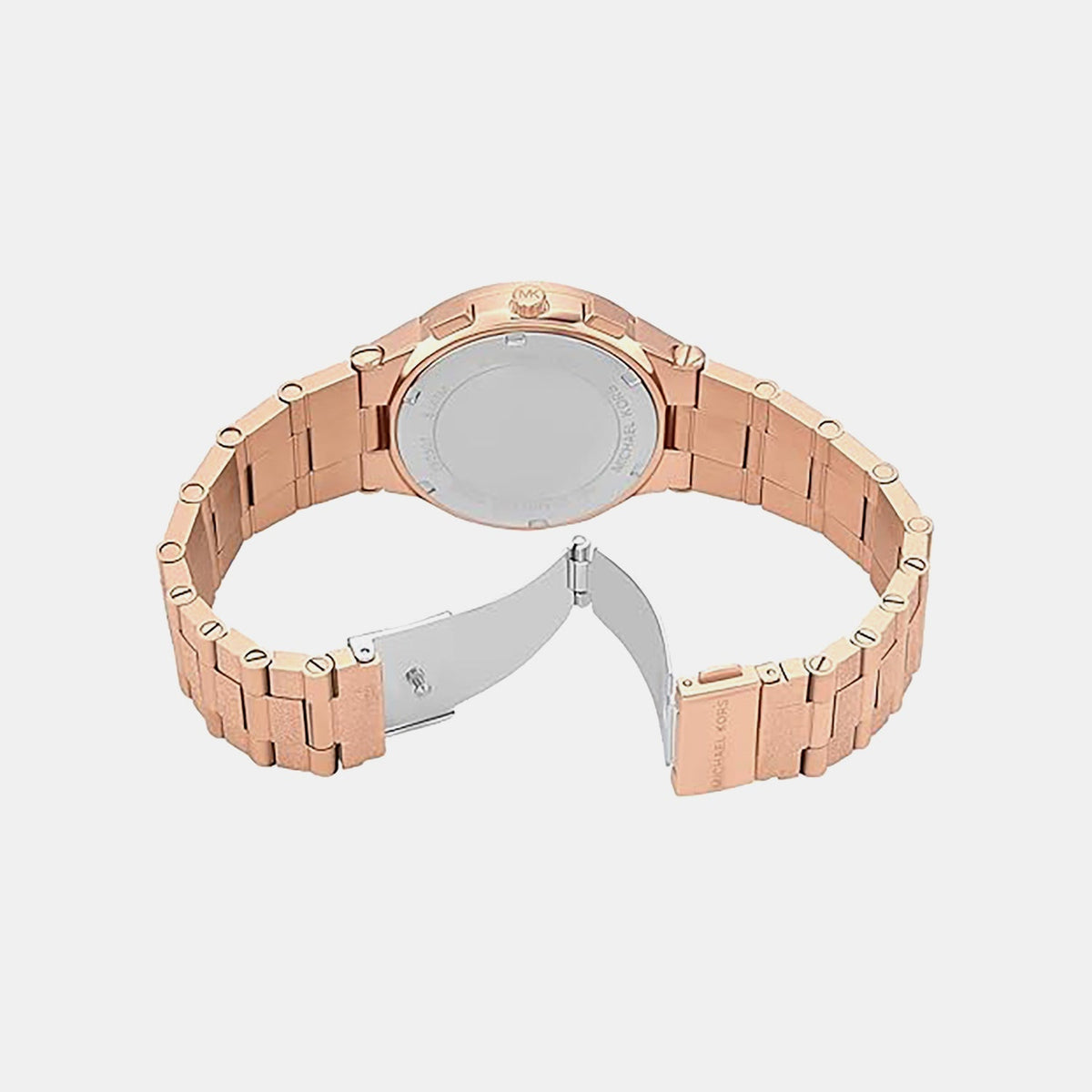 Billie Women Quartz Rose Gold Dial Analog Stainless Steel Watch MK7557