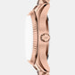 Lexington Women Quartz Rose Gold Dial Analog Stainless Steel Watch MK7576