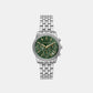 Bryant Women Quartz Green Dial Chronograph Stainless Steel Watch MK7583