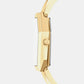 Suri Women Quartz Gold Dial Analog Stainless Steel Watch MK7589
