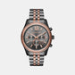 Lexington Men Quartz Gray Dial Chronograph Stainless Steel Watch MK8561