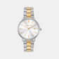Blake Men Quartz White Dial Analog Stainless Steel Watch MK9134