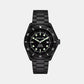 Maritime Men Quartz Black Dial Analog Stainless Steel Watch MK9181