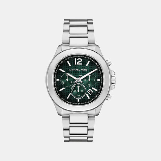 Sage Men Quartz Dual Tone Dial Chronograph Stainless Steel Watch MK9191