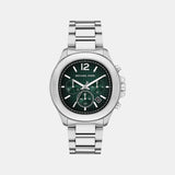 Sage Men Quartz Dual Tone Dial Chronograph Stainless Steel Watch MK9191