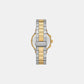 Billie Men Quartz White Dial Analog Stainless Steel Watch MK9221