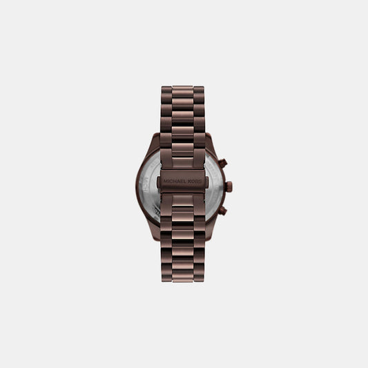 Lexington Men Quartz Brown Dial Analog Stainless Steel Watch MK9224