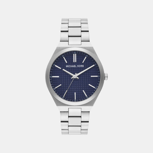 Lenox Men Quartz Blue Dial Analog Stainless Steel Watch MK9227