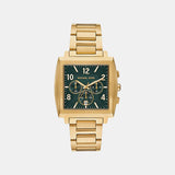 Rhys Men Quartz Green Dial Analog Stainless Steel Watch MK9229