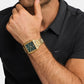 Rhys Men Quartz Green Dial Analog Stainless Steel Watch MK9229