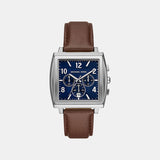 Rhys Men Quartz Blue Dial Analog Stainless Steel Watch MK9231