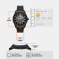 Lexington Men Automatic Black Dial Analog Stainless Steel Watch MK9244